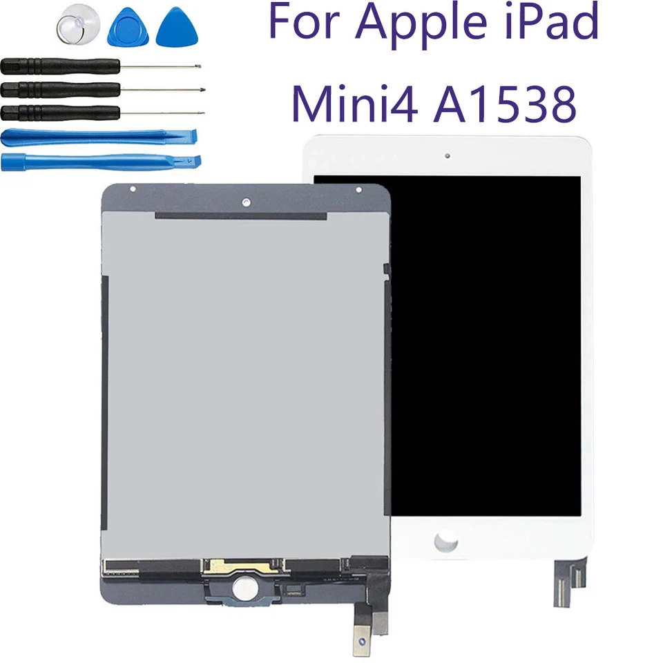 For iPad Mini 4 2015 A1538 A1550 LCD Display Touch Screen Digitizer Replacement- - Image 1 of 4