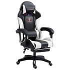 360°swivel Gaming Chair Office Executive Computer Chairs Racing Footrest Racer