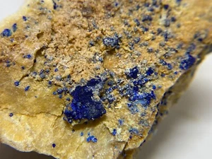 AZURITA Azurite La Encontrada Molvizar Granada SPAIN MINERAL COLECCION 5x3x3 K16 - Bild 1 von 4