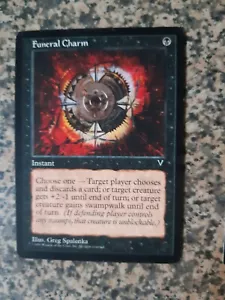 MTG - 1 x Funeral Charm - Visions - Picture 1 of 1
