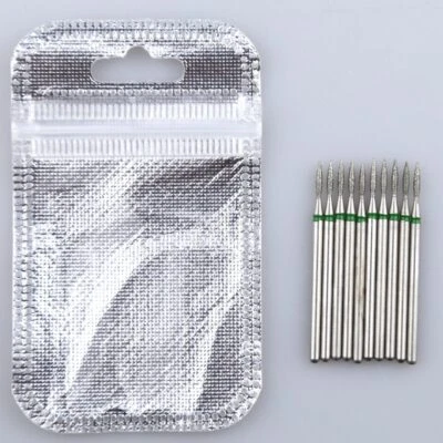 10PCS Diamond Cutter Manicure Set Diamond Rotary Burrs Set Nail Drill Bit Set - Image 1 of 4
