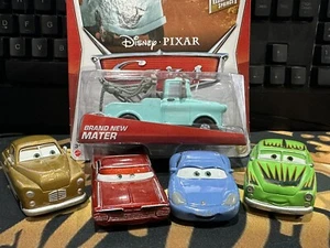 DISNEY PIXAR CARS RETRO RADIATOR BRAND NEW MATER +KRANKS +SALLY +BYLANE +RAMONE - Picture 1 of 7