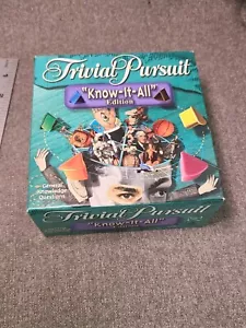 Trivial Pursuit Know It All Edition by Hasbro Opened Never Used New - Picture 1 of 7