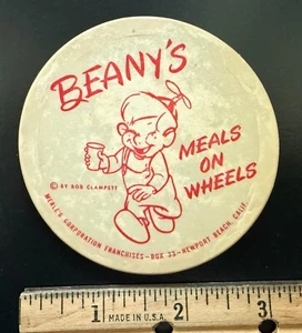 BEANY AND CECIL Meals on Wheels Cup Lid RARE - Picture 1 of 2