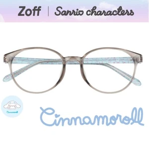 Sanrio x Zoff Glasses Frames Cinnamoroll Model ZA241056-12A1 Gray (clear) Japan - Picture 1 of 7