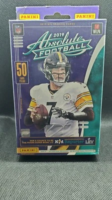 2019 PANINI ABSOLUTE FOOTBALL Factory Sealed Hanger Box 50 Cards KABOOM Murray - Image 1 of 2