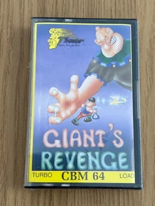 New Sealed Giants Revenge 1984 Commodore 64 Cassette -👽👾Retro Gift Idea👾👽 - Photo 1/12