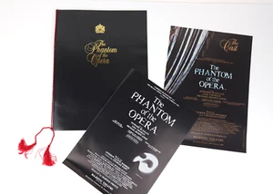 The Phantom of The Opera Broadway Souvenir with Bonus Playbill 2002 - Picture 1 of 9