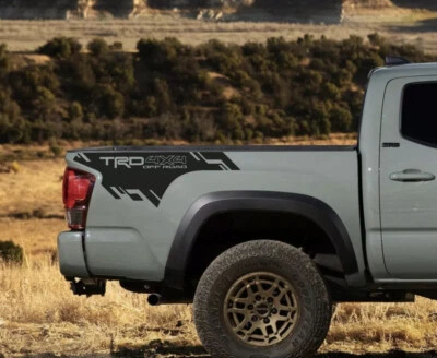 Toyota Tacoma 2016 - 2022 TRD 4x4 plataforma lateral todo terreno calcomanía vinilo pegatina Foto 1 de 4