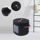 Portable  Large Hat Box Travel Hat Carrier 19*17“ Large Storage Foldable New