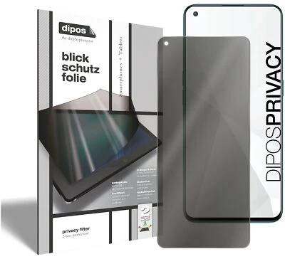 Screen Protector for OnePlus Nord 2 CE Privacy Filter 2-Way Protection dipos - Image 1 of 4