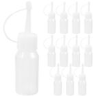 12pcs Needle Tip Glue Bottles Mini Plastic Dye Squeeze Bottles 30ML