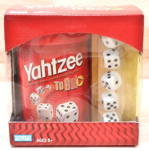 Juego de dados de viaje Yahtzee to Go Hasbro Gaming - Imagen 1 de 3