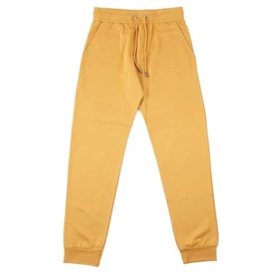 Isaia Gold Soft Jersey Cotton Drawstring Jogger Sweat Pants 31-33 (M) NWT - Picture 1 of 7