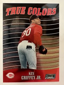 KEN GRIFFEY JR. 2000 STADIUM CLUB CHROME TRUE COLORS TC8 INSERT CARD SHARP!! - Picture 1 of 2