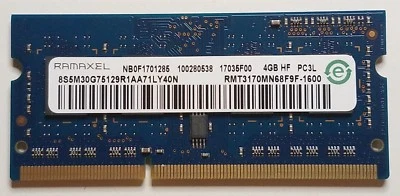 NEW - Original Lenovo 300-17ISK 4GB DDR3 PC3-12800 SoDIMM RAM 5M30G75129 RAMAXEL - Image 1 of 2