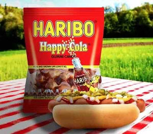 Haribo Happy cola Gummi Candy, 5 oz. Bag (Pack of 6) - Picture 1 of 5