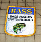 BASS ANGLERS SPORTSMAN SOCIETY 3 & 1/2" Hat or Shirt Unused Patch