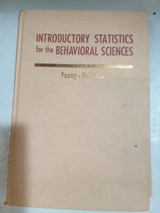 Introductory Statistics for the Behavioral Sciences-Young & Veldman-Hardcover - Picture 1 of 14