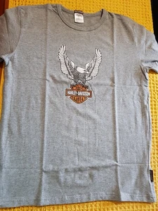 T-shirt Harley Davidson Donna Tg M/S - Foto 1 di 8