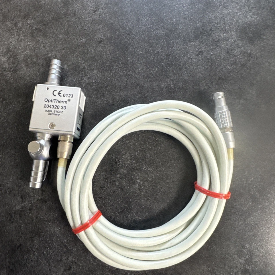 Karl Storz OptiTherm 20432030 elemento calefactor cable insuflación laparoscopia Foto 1 de 1