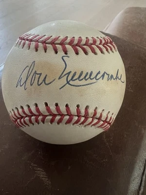 Don Newcombe Dodgers Autograph Signed Rawlings Baseball JSA - Image 1 of 3