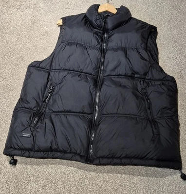 Men's Zara puffer Black Gilet/bodywarmer size Medium - Image 1 of 4