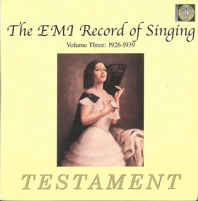 The EMI Record of Singing, Vol. 3 1926-1939 [Box Set] (1999) - Image 1 of 4