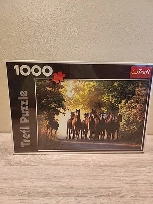 Puzzle 1000 Piezas, Sementales de Pura Raza Inglesa, TREFL 10168 Foto 1 de 4