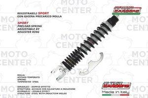 AMMORTIZZATORE POSTERIORE REGOLABILE CARBONE PIAGGIO VESPA LX 50 2T 4T - VESPA - Picture 1 of 1