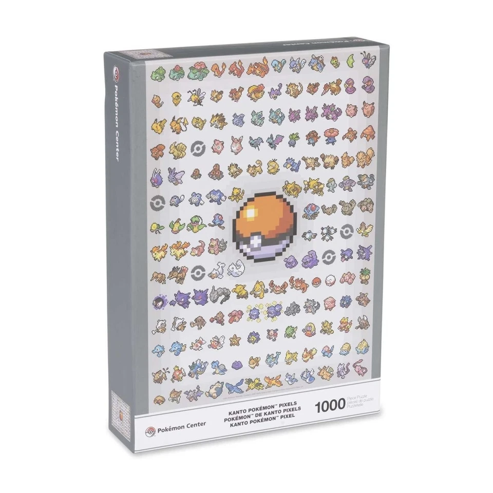 Centro Pokémon: Kanto (Gen 1) Píxeles Original 151 Puzzle (1.000 Piezas) Foto 1 de 1