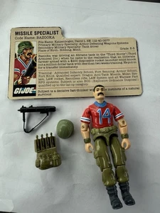 Bazooka V1 100% Komplett G.I. Joe 1985 Hasbro Vintage Actionfigur - Bild 1 von 10