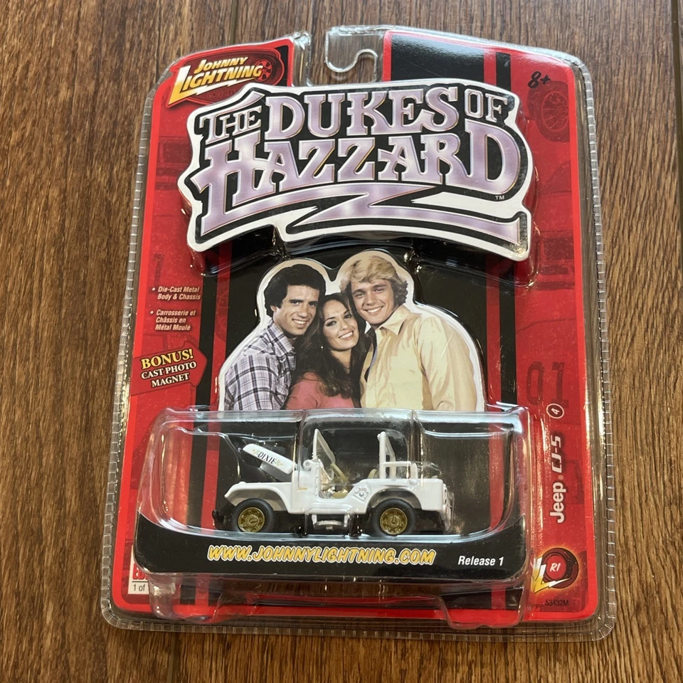 Johnny Lightning Dukes Of Hazzard DAISY'S JEEP CJ-5  R1 - Image 1 of 4