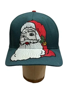 Vintage Union Made Weihnachten Santa bestickt Snapback Mütze - Bild 1 von 10