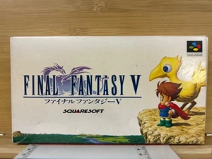 Final Fantasy 5 Super Famicom with box and manual - Picture 1 of 3