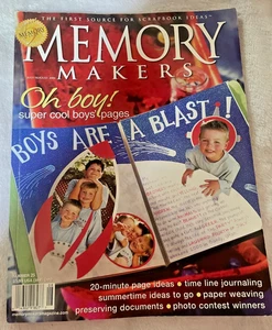 MEMORY MAKERS MAGAZINE - July/August 2001 - NEW, Vintage & NLA - Bild 1 von 1