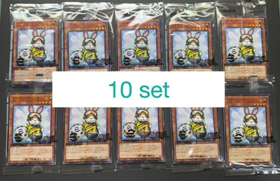 10 Set Yugioh Rescue Rabbit NEYMAR JR Token 30th eFootball Promo Pack Sealed - Bild 1 von 3