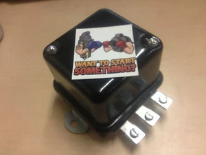 NEW QUALITY FITS JOHN DEERE VOLTAGE REGULATOR 12 VOLT STARTER GENERATOR - Picture 1 of 2