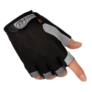 Fahrrad-Handschuhe XL Halbfinger Damen Herren Bike Rad MTB Sport Fitness - Bild 1 von 2