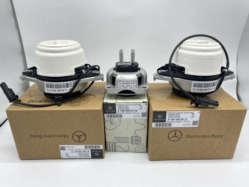 3X Engine mounts OEM For Mercedes Benz W292 W166 ML350 GL350 GLE350 GLS350 ML250 - Image 1 of 4