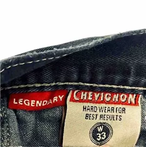 Pantalones de mezclilla Chevignon Charcoal para hombre cintura 33 - Imagen 1 de 5