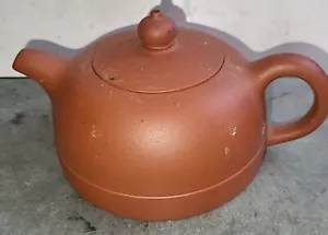Red Plain steamed bun purple clay teapot h6 - Bild 1 von 10