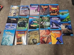 17 Harcourt Leveled Readers Grade 4 & 5 Science Homeschool Books - Picture 1 of 4