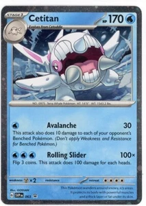 Cetitan - 063 (Cosmos Holo) 063 Sv: Scarlet & Violet Promo Cards Holo - Picture 1 of 2