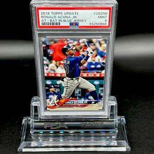 2018 Topps Update #US250 Ronald Acuna Jr. RC Rookie PSA 9 Braves MVP 🔥🔥 - Picture 1 of 1