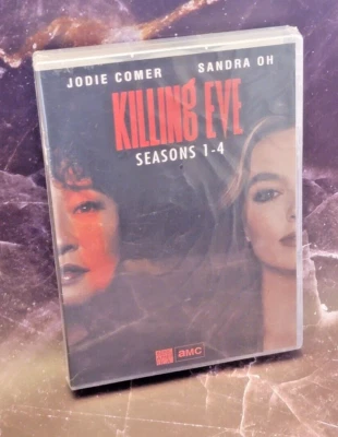 Killing Eve The Complete Series Seasons 1-4 ( DVD SET ) Brand New & Sealed USA - Image 1 of 2