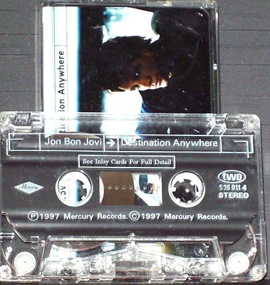 BON JOVI DESTINATION EVERYWHERE CASSETTE ALBUM THAILAND MERCURY POLYGRAM  ROCK   - Image 1 of 4