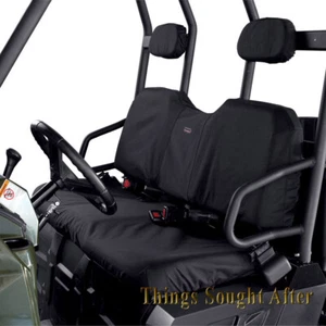 Polaris Ranger Seat Cover for 2007 500 2x4 XP 700 4x4 6x6 EFI & Crew - Black Set - Bild 1 von 3
