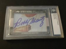 Bobby Shantz 2012 Leaf History of Baseball Cut Signature Edition - Autograph