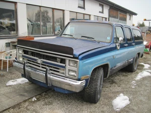 1986 chevy GMC suburban 6,2 diesel ahk oltimer us-car - Bild 1 von 12